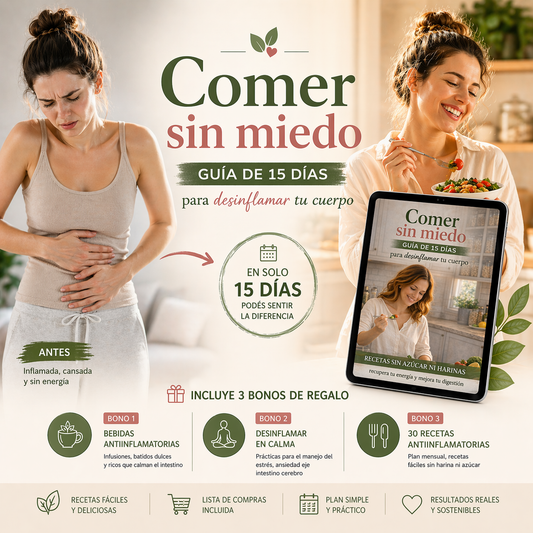 Comer Sin Miedo - Guía 15 días
